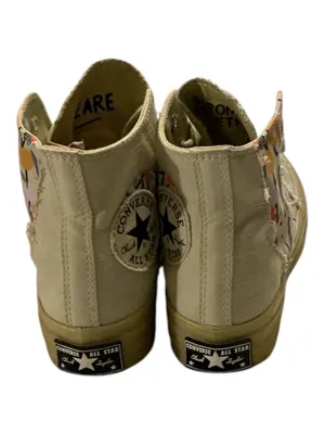 Converse Chuck 70 High "We Are Stronger Together" Floral Patchwork Sneakers - Size Women's 6.5 / Men's 4.5n thumbnail 4