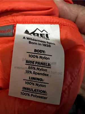 REI Co-Op Flash Insulated Hybrid Lightweight Packable Burgundy Hooded‎ Jacket thumbnail 13