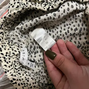 Miou Muse Skort Polka Dot White MMSK376 Elastic Waist Ruffle Size Medium thumbnail 7