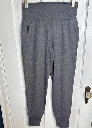 Athleta Heather Gray SCULPTEK Venice Mid Rise Jogger Pants 597888 W1437 Sz XS thumbnail 4