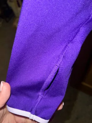 Nike Purple Cowl Neck Dri-FIT Women's Pullover thumbnail 2