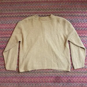 Vintage Basic Acrylic Brown Knit Button Up Cardigan Grandma Sweater thumbnail 5