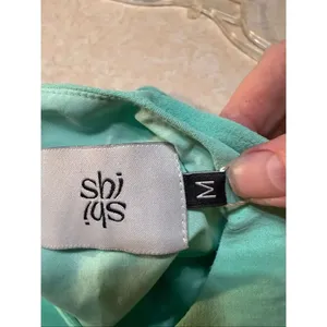 Shi Turquoise Balloon Dress Sz M NWT thumbnail 4