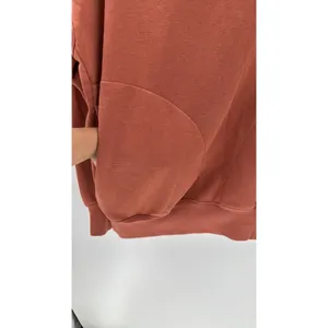 5.11 tactical WREN OVERSIZED FLEECE burnt orange size M mock-neck casual top thumbnail 3