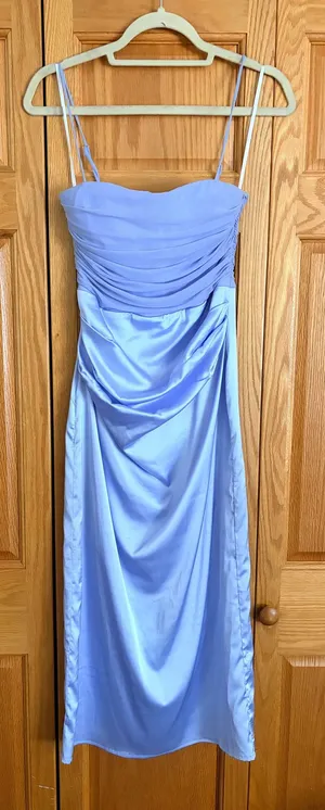 Blue Hello Molly Dress Midi thumbnail 1