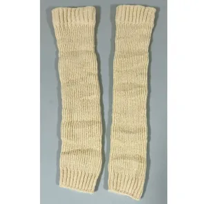 Tan Beige Nude Knit Leg Warmers ✨ thumbnail 4
