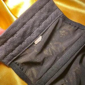 Victoria’s Secret Black & Pink Lace Bustier Corset Top thumbnail 3