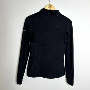 Nike Pro Hyperwarm Black Quarter Zip Top thumbnail 5