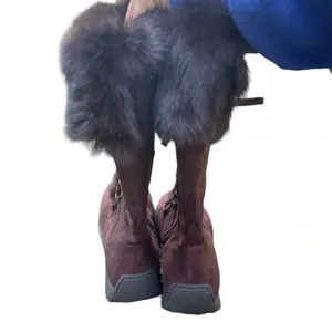 YELLOW BOX BROWN WINTER BOOTS thumbnail 3
