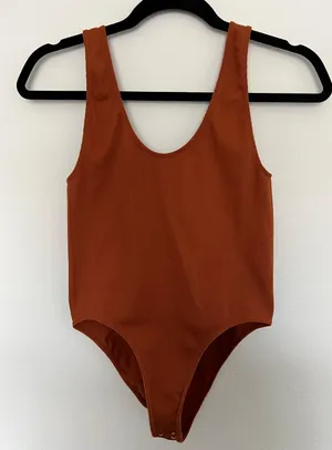 Burnt Orange Bodysuit thumbnail 1