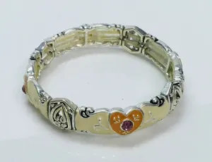 Stretch Bangle Bracelet Orange thumbnail 1