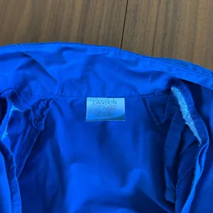 Vintage Danskin Now Track Jacket M Blue Mesh Zip Up Windbreaker Y2K Mom Workout thumbnail 5