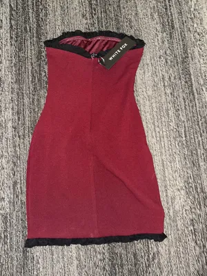 White Fox Red Dress thumbnail 3