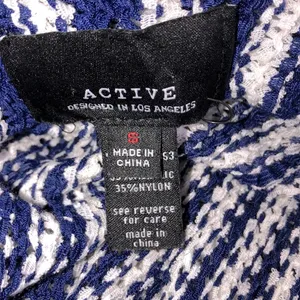 Active Los Angeles small stripe waterfall cardigan White thumbnail 5