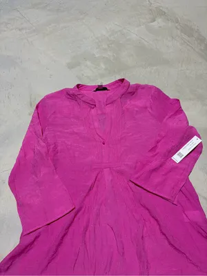 Counterparts NWT pink flamingo blouse medium MSRP$48 thumbnail 2