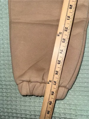 New COMFRT Cozy Fleece Sweatpants - Taupe/ Sand XS thumbnail 3