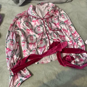 silk pajamas Pink thumbnail 1