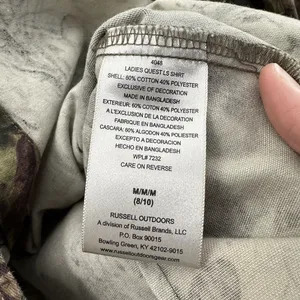 Russell Outdoors Realtree Break Up‎ Infinity Button Up Shirt Gorpcore Women's M thumbnail 5