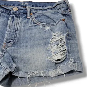 BDG Shorts Size 27 W33"xL2" BDG Urban Outfitters Tomgirl Denim Shorts Distressed Jean Shorts thumbnail 4