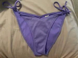 Hollister Purple swim Bottoms thumbnail 1