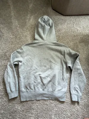 Nike Hoodie Sweatshirt Grey thumbnail 2