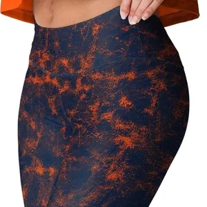 NFL Apparel Official‎ Women's Denver Broncos Leggings, Blue/Orange, Large, NWT thumbnail 6