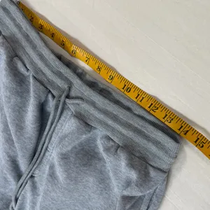 Women’s NEW Heathered Grey Pull On Drawstring Side Pockets Sweatpants Size M #26 Gray Size M thumbnail 5