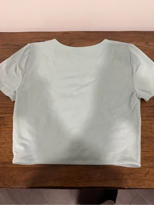 Aritzia Light Mint Short Sleeve Crew Tee thumbnail 3