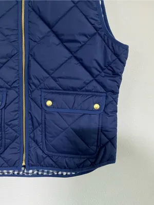 J. Crew Excursion quilted Down Fill Puffer Quilted Vest thumbnail 5