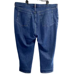 Old Navy Extra High Rise Sky Hi Straight Jeans Button‎ Fly Denim Plus Size 28 thumbnail 4