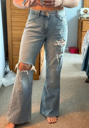 Aeropostale Jeans Distressed Flare thumbnail 1