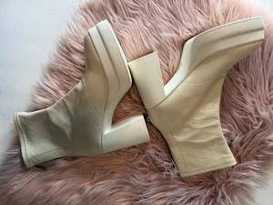 Free People Double Stack Platform Boots Size 36,5 thumbnail 3