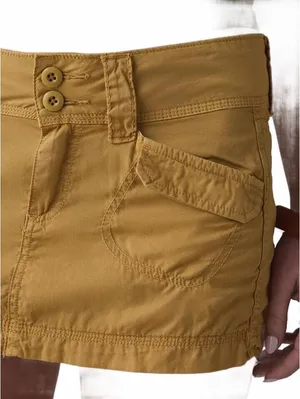 UO BDG Trail Star Utility Mini Skirt Urban Outfitters Gold XS thumbnail 5