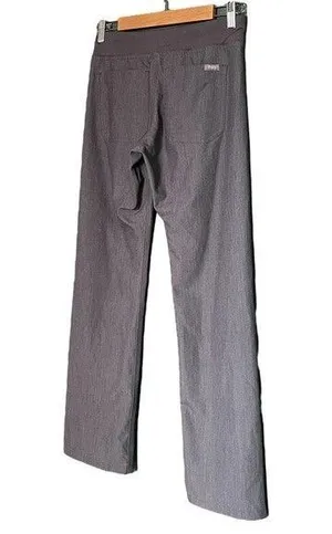 Figs Livingston Basic Scrub Pants Yoga Waistband Straight Leg Gray Size XXS 2XS thumbnail 6