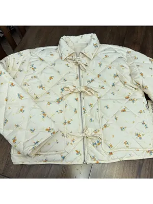 No Boundaries' Quilted Bow Jacket thumbnail 2