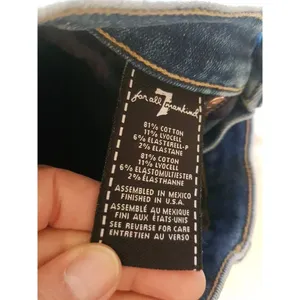 7 For All Mankind Jeans High-Waisted Ankle Skinny 24 thumbnail 10