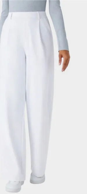 Size S Halara Flex High Waisted Plicated Side Pocket Straight Leg Work Pants thumbnail 1