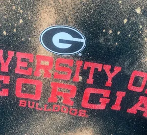 Jansport Georgia Bulldogs Bleached Hoodie SZ S thumbnail 5