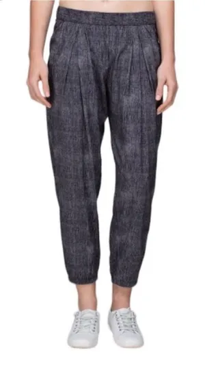 Lululemon Rollin' With My Omies Pant Joggers Burlap Texture Black Dune/Black Siz thumbnail 1