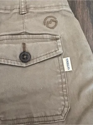 Magellan‎ Outdoors Utility Cargo Chino Roll-Hem Shorts Fishing Hiking Women's 4 thumbnail 4
