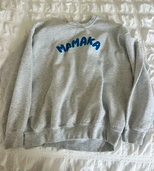 Mamaka sweatshirt Gray Size L thumbnail 1