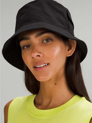 lululemon athletica on my level Black Bucket Hat with pocket S/M thumbnail 4