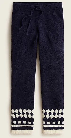 J.CREW pants With Geometric Knit Merino Wool Alpaca Blend sizeS. order155 thumbnail 1