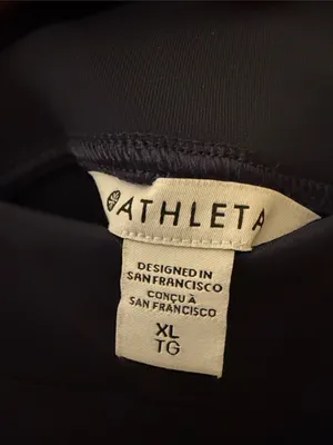 Athleta Delancey Skyline High Rise Leggings Navy Women’s Size XL thumbnail 5