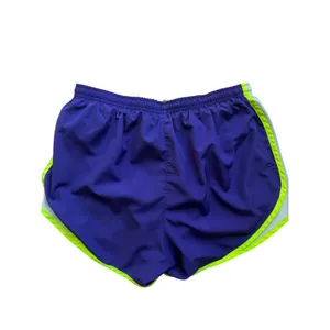 Nike Dri-FIT Tempo Running Shorts Purple Volt White Women's Medium thumbnail 2