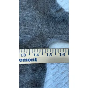 Wilfred Aritzia Womens XS Charcoal Grey Wool Cashmere Blend Cropped Cardigan thumbnail 5