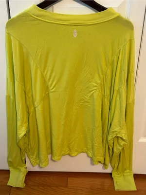 Free People Movement Runner Up Long Sleeve in Margarita thumbnail 3