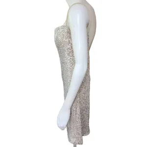 La Femme Silver Sequin Spaghetti Strap Mini Dress (12) thumbnail 5