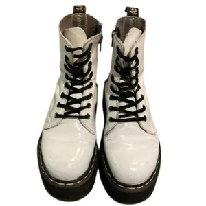 Dr Martens White Jadon Leather Boot Unisex Size 5W 4M EU36 thumbnail 3