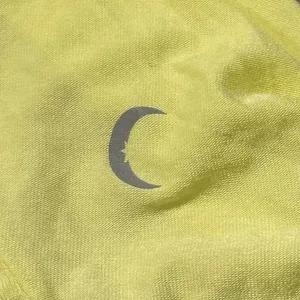 Zyia Top Long Sleeve Open Back Yellow Lightweight Yoga Athleisure Tee Size Small thumbnail 5